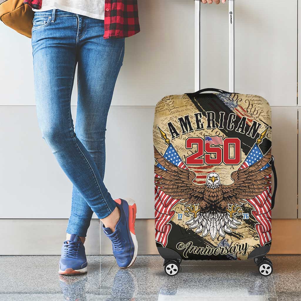 American 250th Anniversary Luggage Cover We The People - Wonder Print Shop