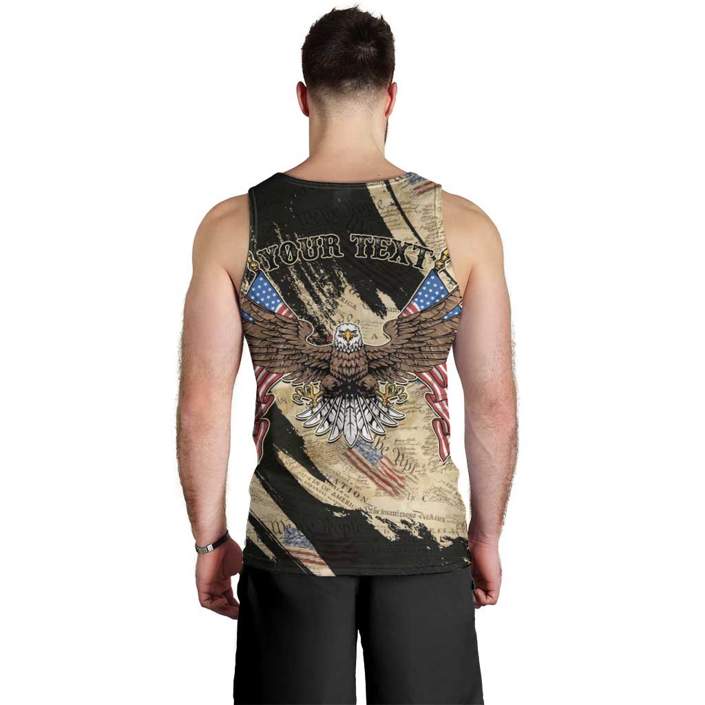 Personalized American 250th Anniversary Men Tank Top We The People - Wonder Print Shop