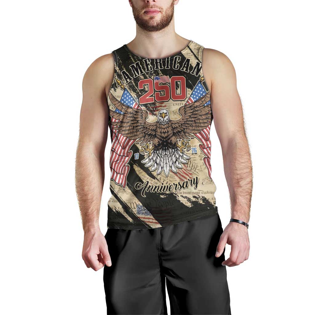 Personalized American 250th Anniversary Men Tank Top We The People - Wonder Print Shop