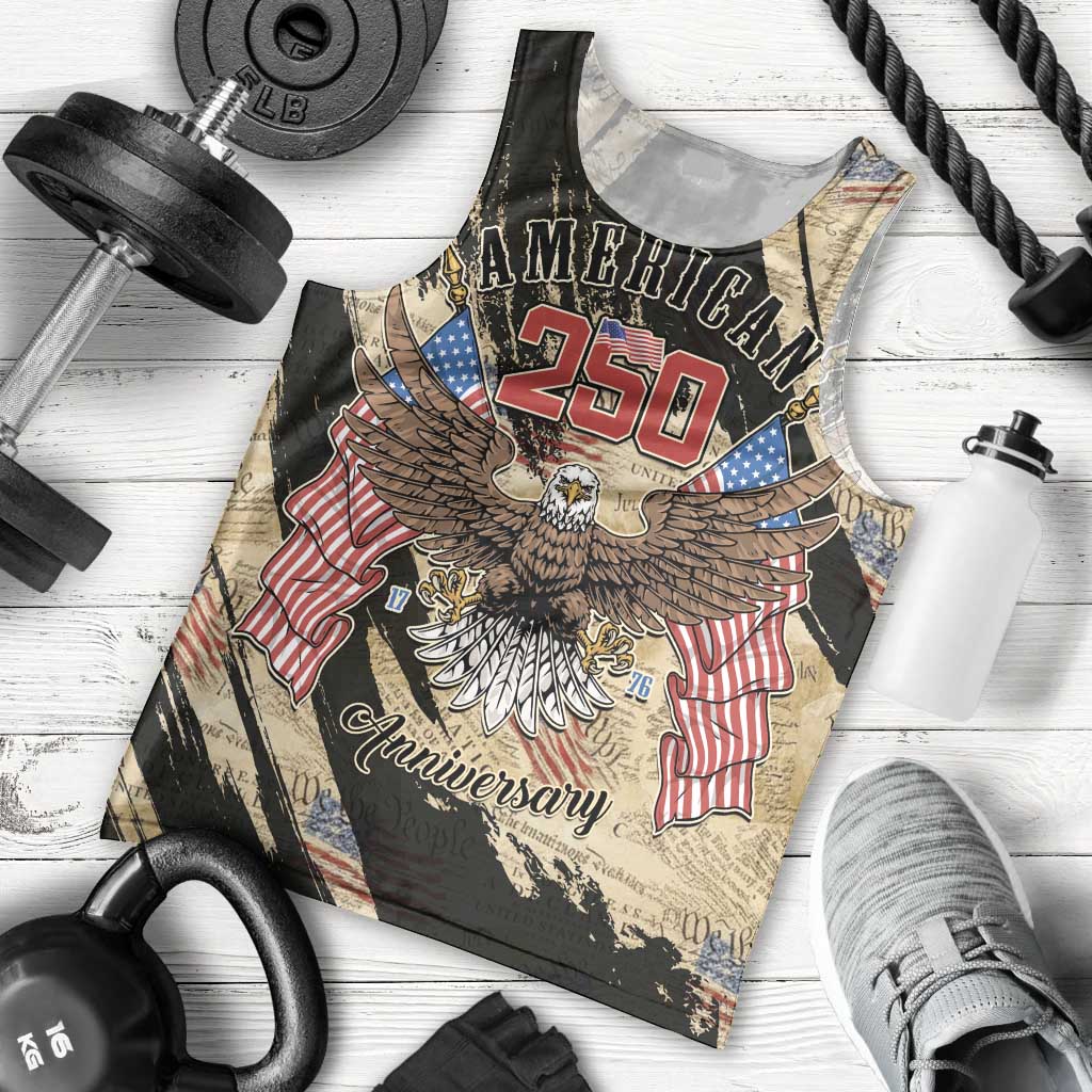 Personalized American 250th Anniversary Men Tank Top We The People - Wonder Print Shop
