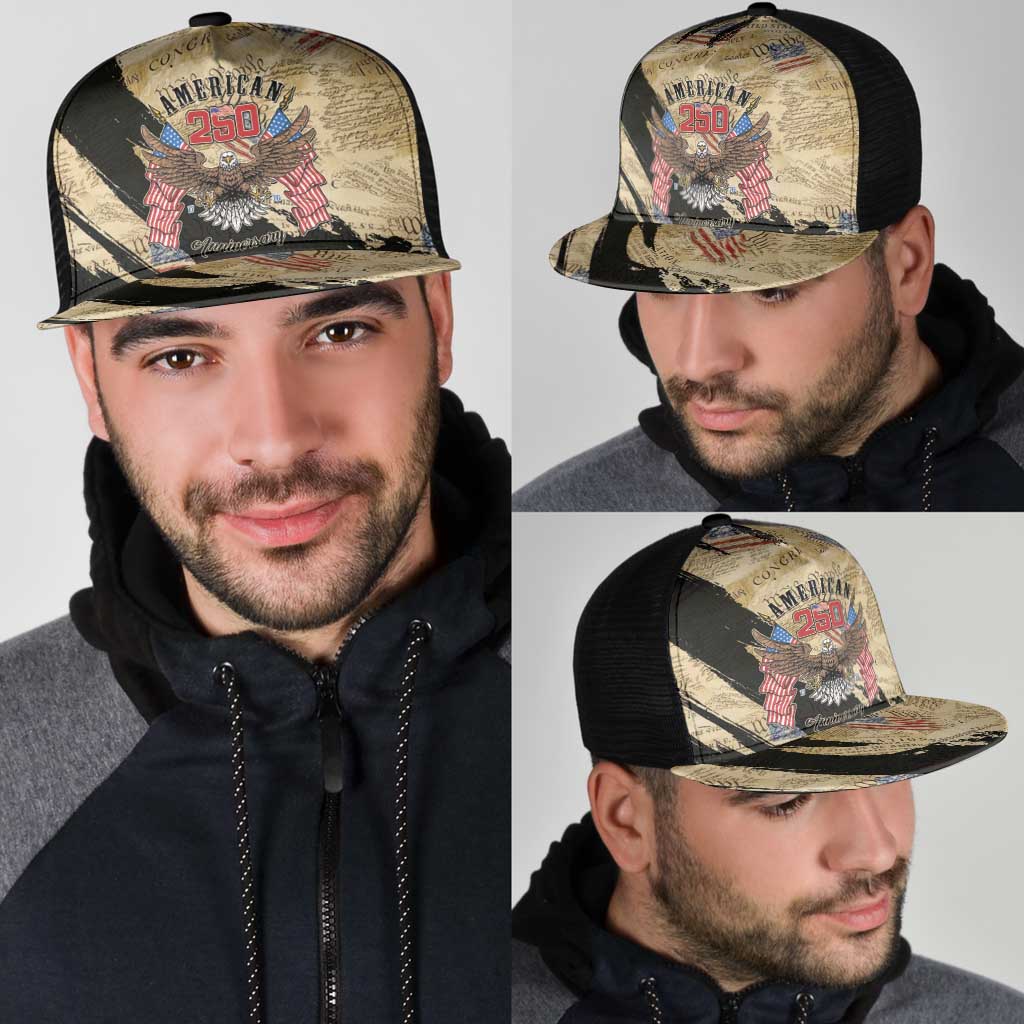 American 250th Anniversary Mesh Trucker Cap We The People - Wonder Print Shop