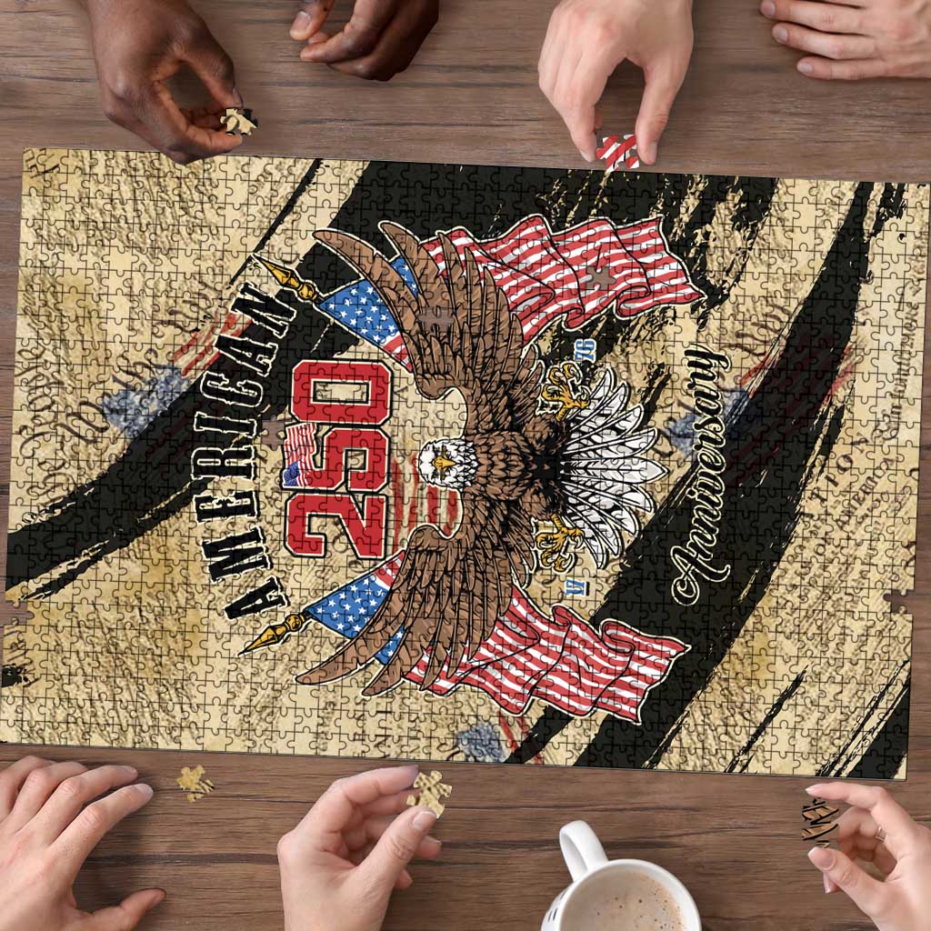 American 250th Anniversary Puzzle We The People - Wonder Print Shop
