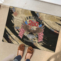 American 250th Anniversary Rubber Doormat We The People - Wonder Print Shop