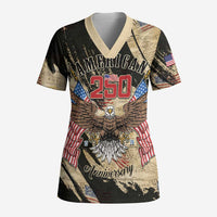 Personalized American 250th Anniversary Scrub Top We The People - Wonder Print Shop