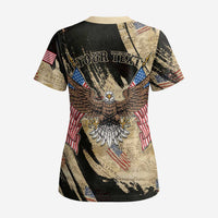 Personalized American 250th Anniversary Scrub Top We The People - Wonder Print Shop