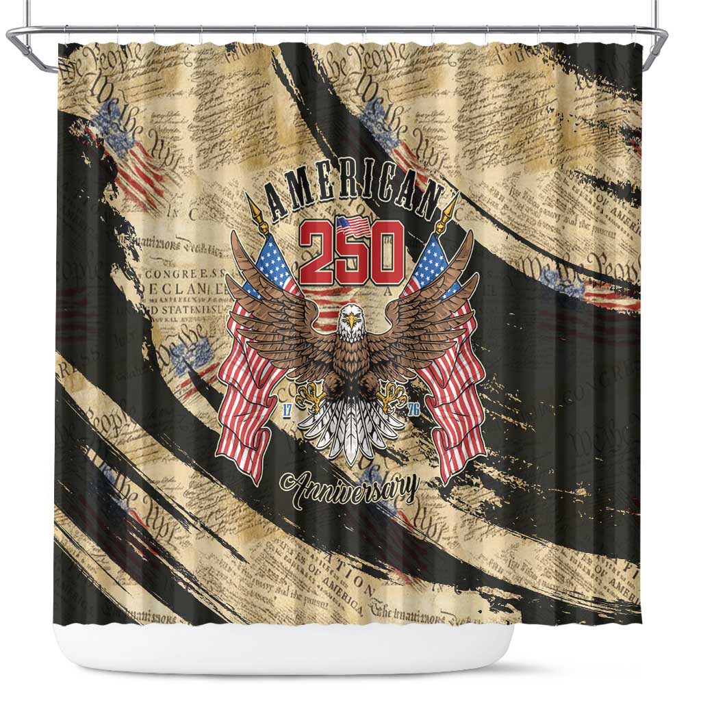 American 250th Anniversary Shower Curtain We The People - Wonder Print Shop