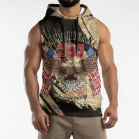 Personalized American 250th Anniversary Sleeveless Hoodie We The People - Wonder Print Shop
