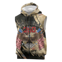 Personalized American 250th Anniversary Sleeveless Zip Hoodie We The People - Wonder Print Shop