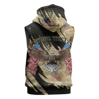 Personalized American 250th Anniversary Sleeveless Zip Hoodie We The People - Wonder Print Shop