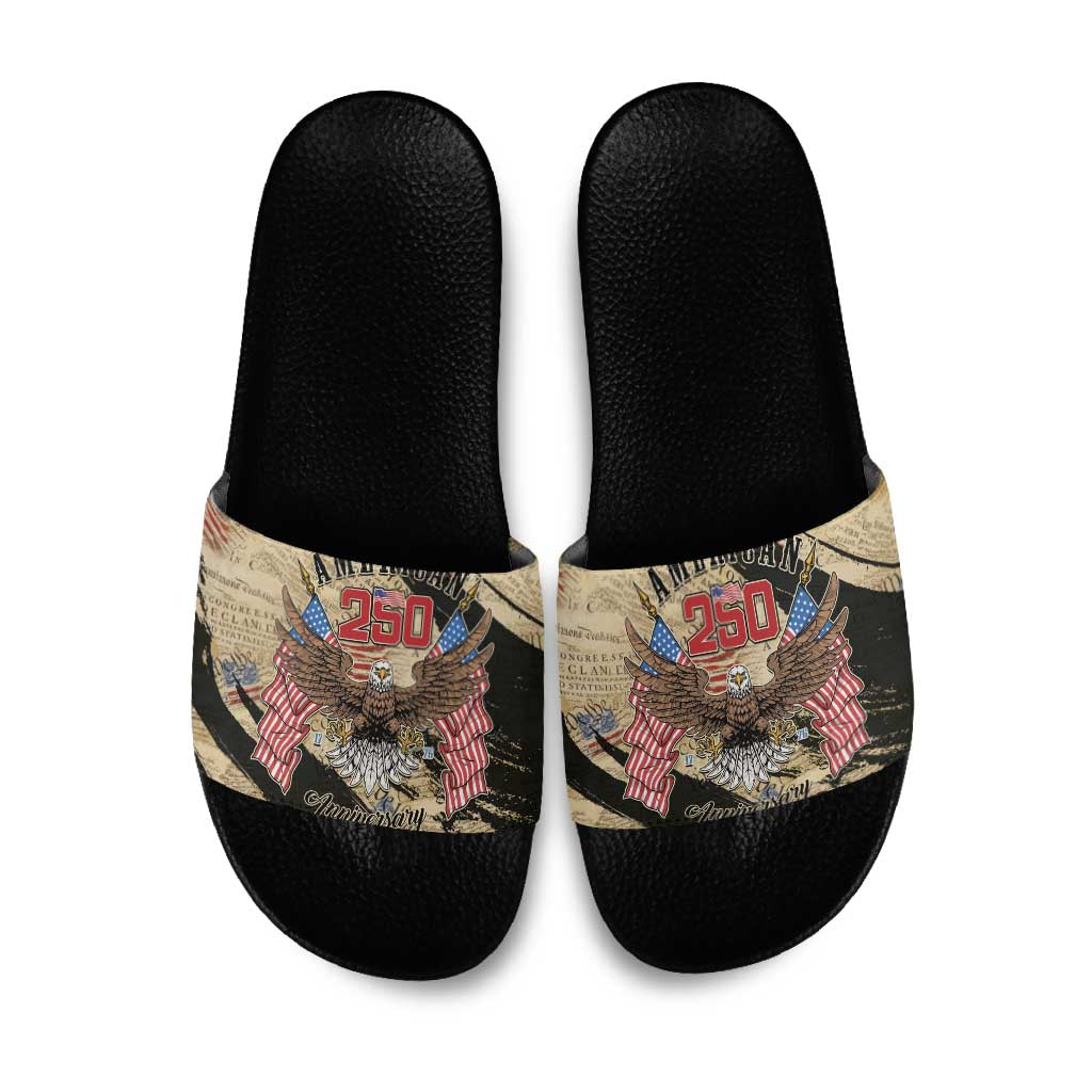American 250th Anniversary Slide Sandals We The People - Wonder Print Shop