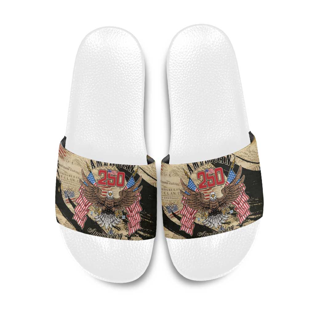 American 250th Anniversary Slide Sandals We The People - Wonder Print Shop