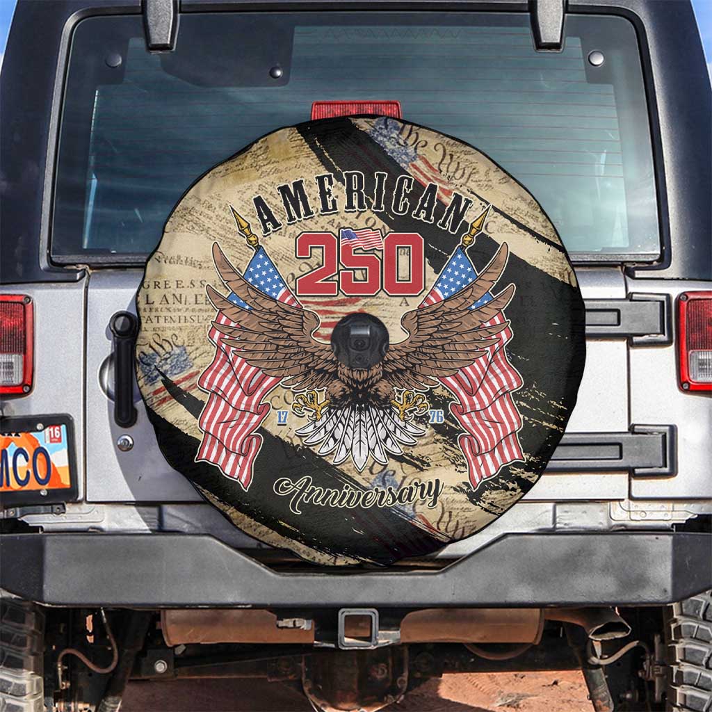 American 250th Anniversary Spare Tire Cover We The People - Wonder Print Shop