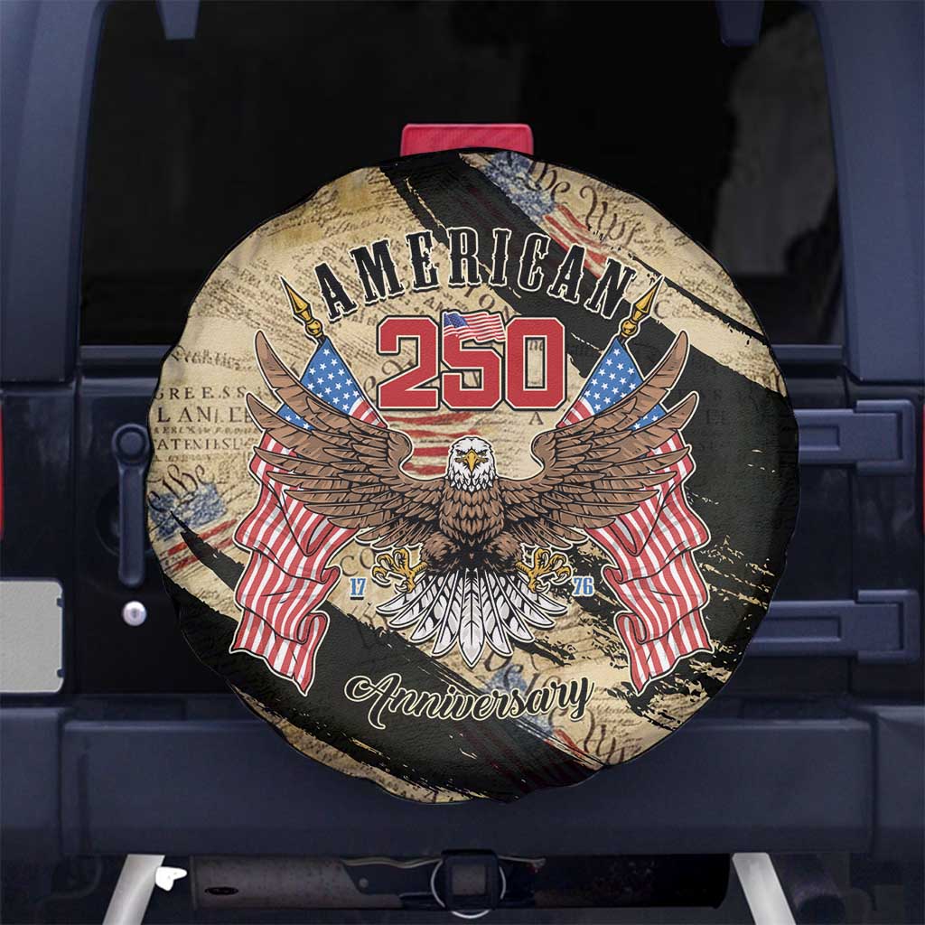 American 250th Anniversary Spare Tire Cover We The People - Wonder Print Shop