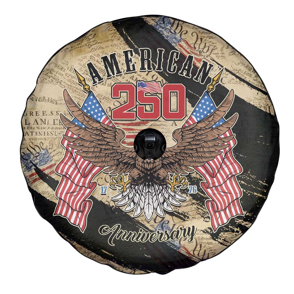 American 250th Anniversary Spare Tire Cover We The People - Wonder Print Shop