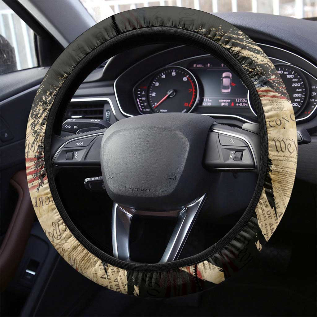American 250th Anniversary Steering Wheel Cover We The People - Wonder Print Shop