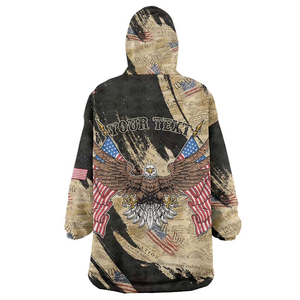 Personalized American 250th Anniversary Wearable Blanket Hoodie We The People - Wonder Print Shop