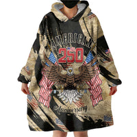 Personalized American 250th Anniversary Wearable Blanket Hoodie We The People - Wonder Print Shop