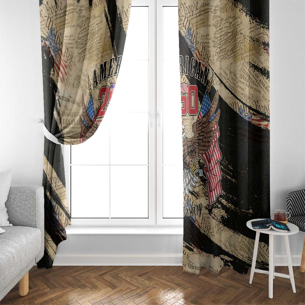 American 250th Anniversary Window Curtain We The People - Wonder Print Shop