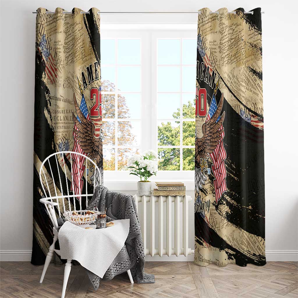 American 250th Anniversary Window Curtain We The People - Wonder Print Shop