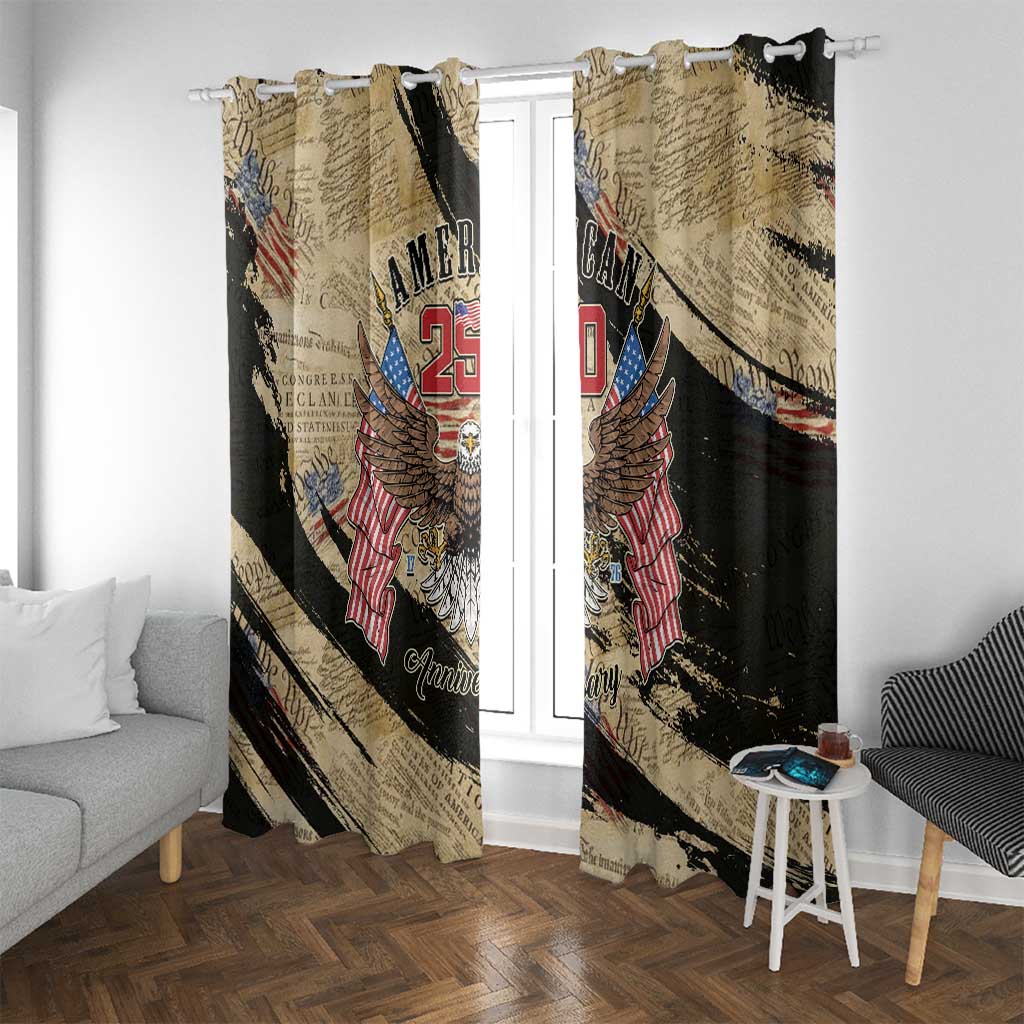 American 250th Anniversary Window Curtain We The People - Wonder Print Shop