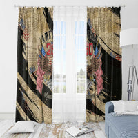 American 250th Anniversary Window Curtain We The People - Wonder Print Shop