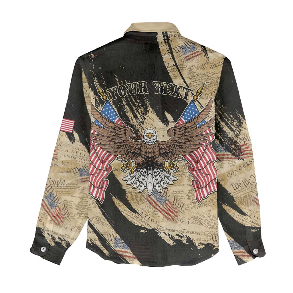 Personalized American 250th Anniversary Women Casual Shirt We The People - Wonder Print Shop