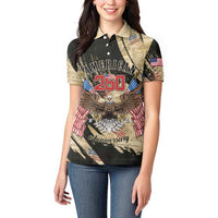Personalized American 250th Anniversary Women Polo Shirt We The People - Wonder Print Shop