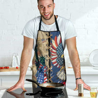USA Eagle Statue of Liberty Apron American Patriotic Spirit - Wonder Print Shop