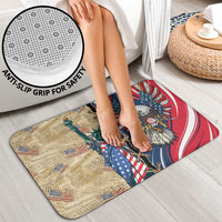 USA Eagle Statue of Liberty Bathroom Set American Patriotic Spirit - Wonder Print Shop