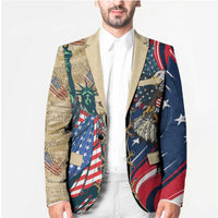 USA Eagle Statue of Liberty Blazer American Patriotic Spirit - Wonder Print Shop