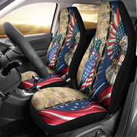 USA Eagle Statue of Liberty Car Seat Cover American Patriotic Spirit - Wonder Print Shop