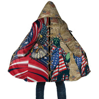 USA Eagle Statue of Liberty Cloak American Patriotic Spirit - Wonder Print Shop