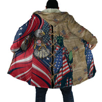 USA Eagle Statue of Liberty Cloak American Patriotic Spirit - Wonder Print Shop