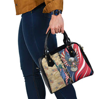USA Eagle Statue of Liberty Shoulder Handbag American Patriotic Spirit - Wonder Print Shop