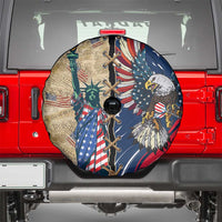USA Eagle Statue of Liberty Spare Tire Cover American Patriotic Spirit - Wonder Print Shop