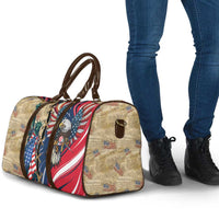 USA Eagle Statue of Liberty Travel Bag American Patriotic Spirit - Wonder Print Shop