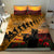 ANZAC Day 2024 Bedding Set Silver Fern With A Trumpet Soldier