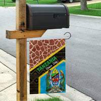 Tanzania Union Day 2024 Garden Flag Uhuru na Umoja Giraffe Pattern - Wonder Print Shop
