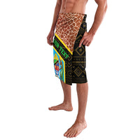 Tanzania Union Day 2024 Lavalava Uhuru na Umoja Giraffe Pattern - Wonder Print Shop