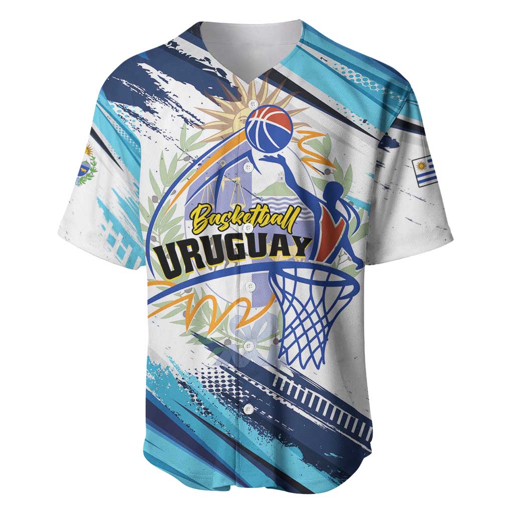 Uruguay Basketball Custom Baseball Jersey Charruas Go Champion