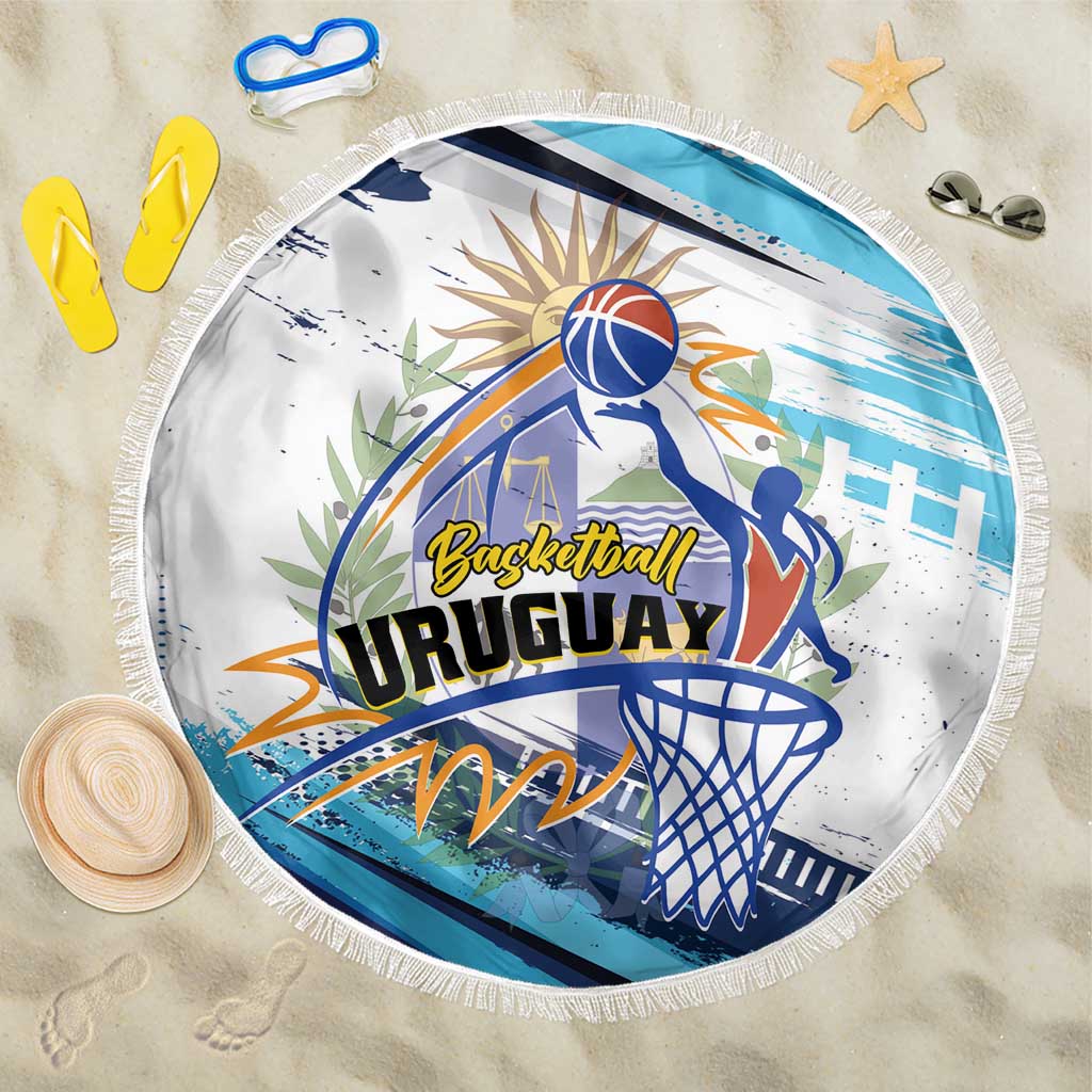 Uruguay Basketball Beach Blanket Charruas Go Champion