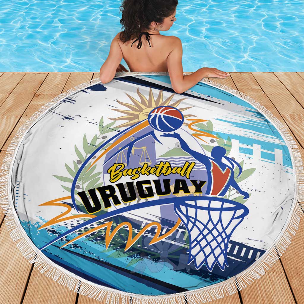Uruguay Basketball Beach Blanket Charruas Go Champion