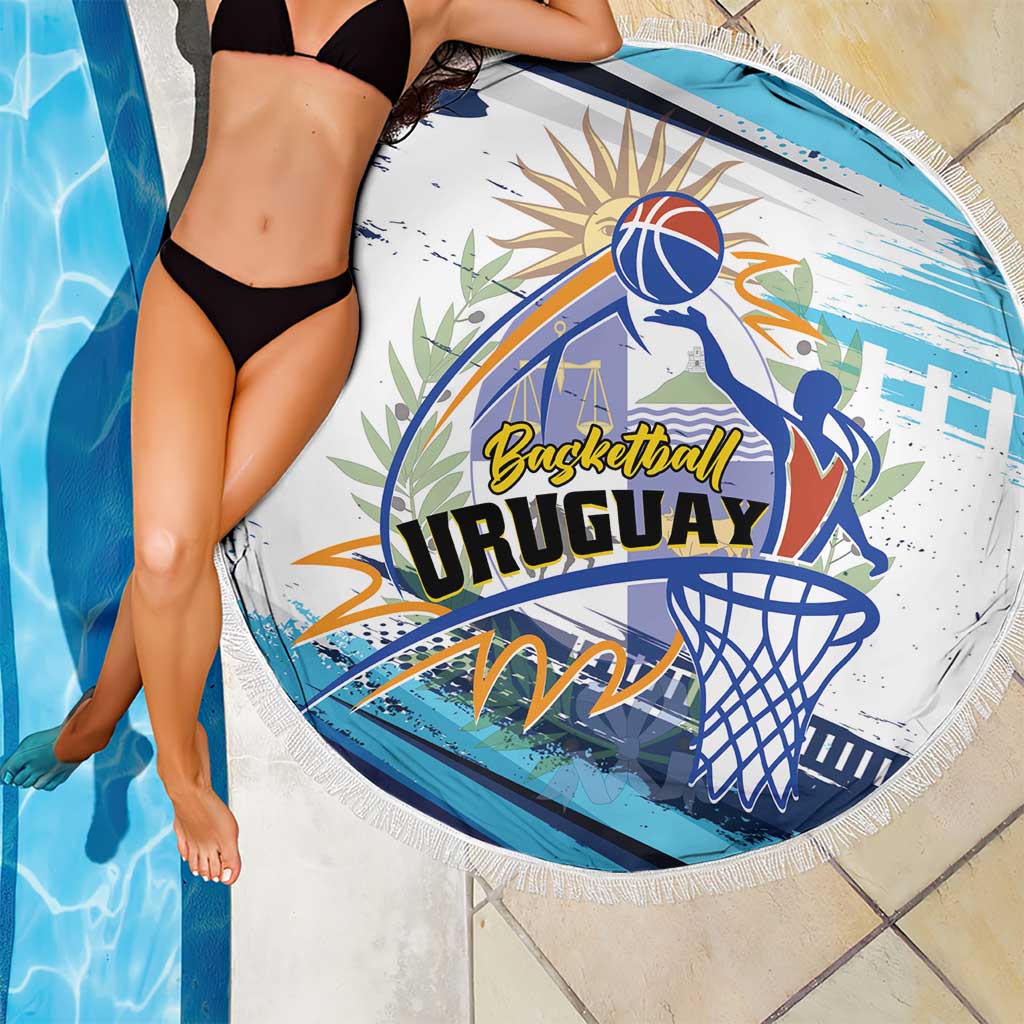 Uruguay Basketball Beach Blanket Charruas Go Champion