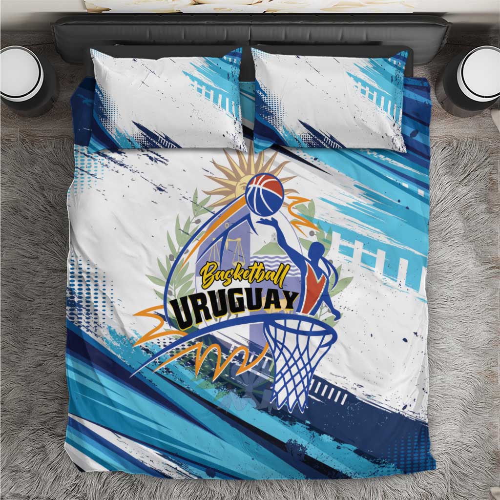 Uruguay Basketball Bedding Set Charruas Go Champion