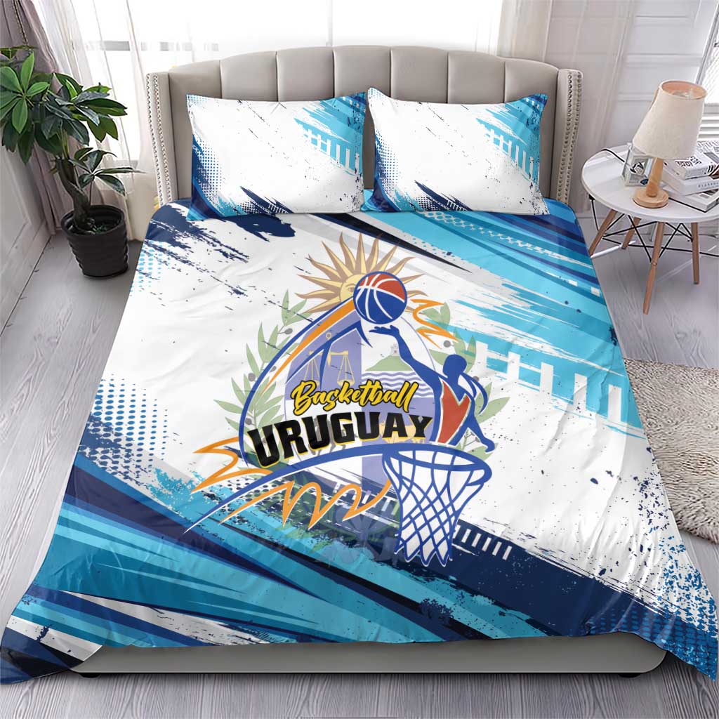 Uruguay Basketball Bedding Set Charruas Go Champion
