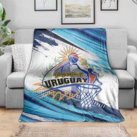 Uruguay Basketball Blanket Charruas Go Champion