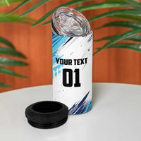 Uruguay Basketball Custom 4 in 1 Can Cooler Tumbler Charruas Go Champion