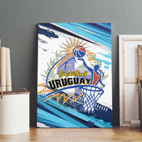 Uruguay Basketball Canvas Wall Art Charruas Go Champion