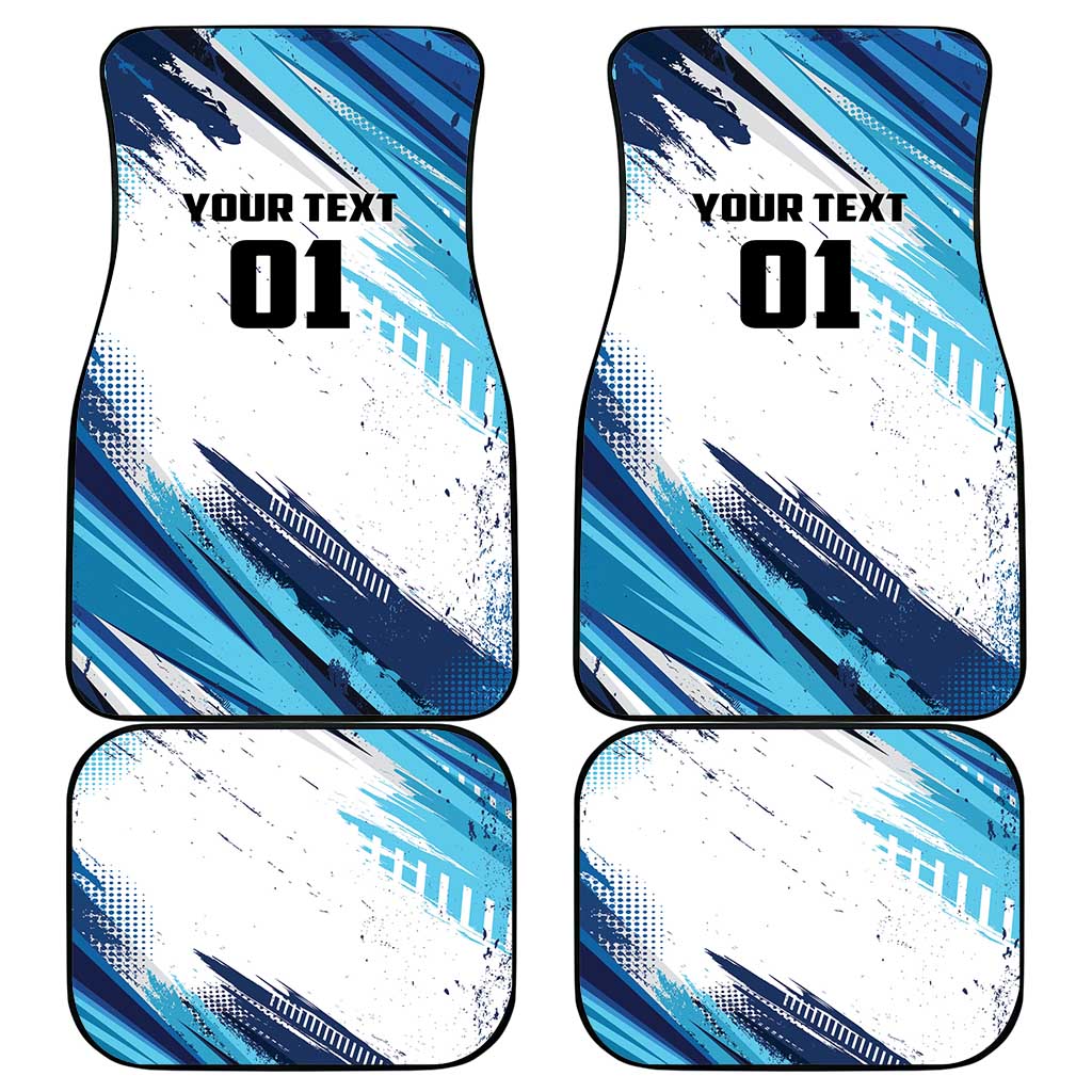 Uruguay Basketball Car Mats Charruas Go Champion