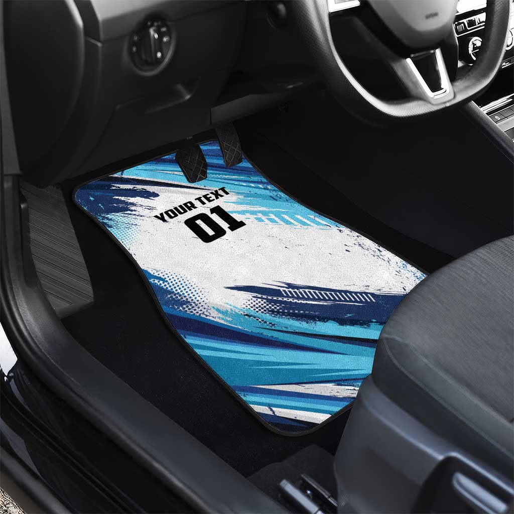 Uruguay Basketball Car Mats Charruas Go Champion